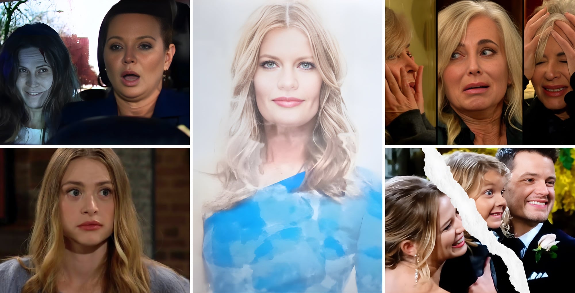 Young and the Restless Spoilers (Y&R Spoilers) Sharon Newman, Heather Stevens, Claire Newman, Phyllis Summers, Ashley Abbott, Summer Newman, Kyle Abbott, Harrison Abbott