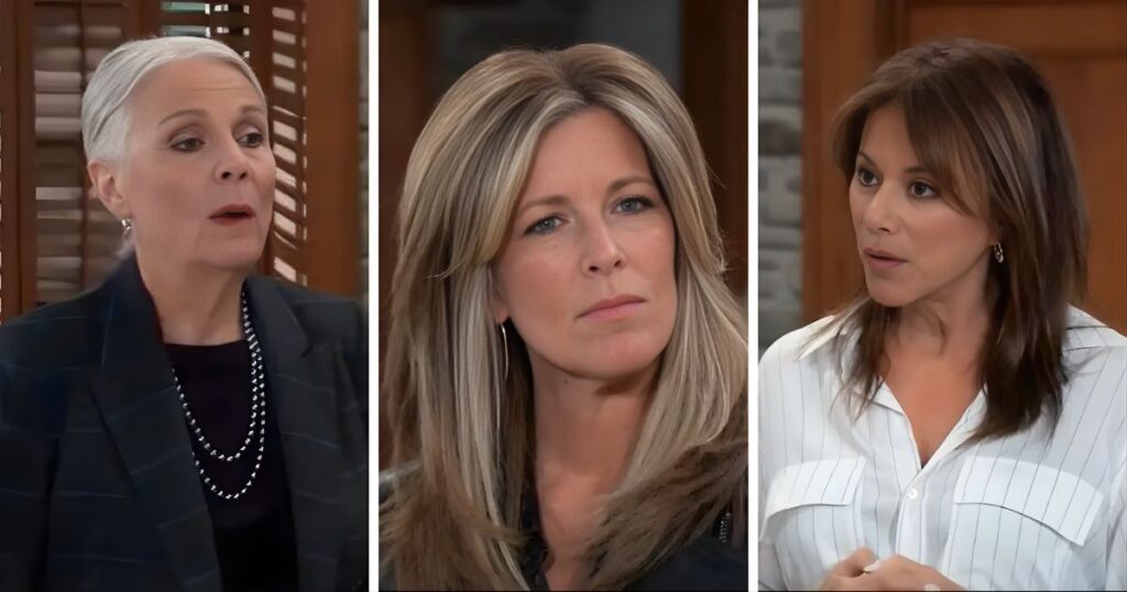 Traice Davis Alexis Davis and Tracy Quartermaine Are Fighting Over Danny Morgan on ...