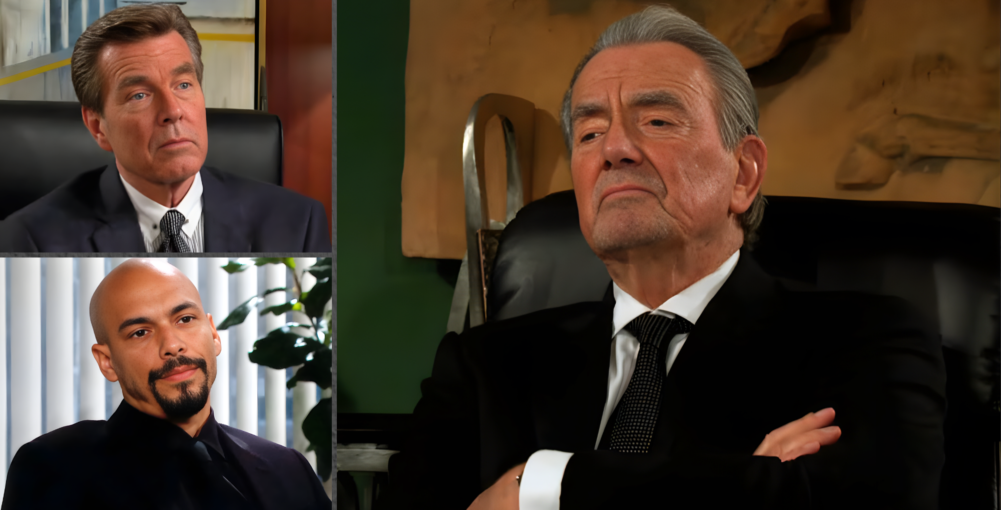 The Young and the Restless (Y&R) Jack Abbott, Devon Winters, Victor Newman