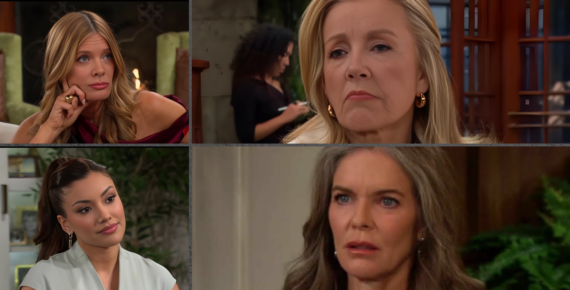 Young and the Restless (Y&R) Phyllis Summers, Nikki Newman, Audra Charles, Diane Jenkins