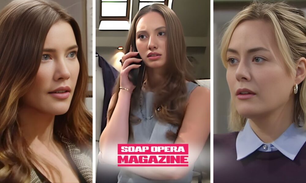 Bold and the Beautiful Spoilers (B&B Spoilers) Steffy Forrester, Melissa Dylan, Hope Logan