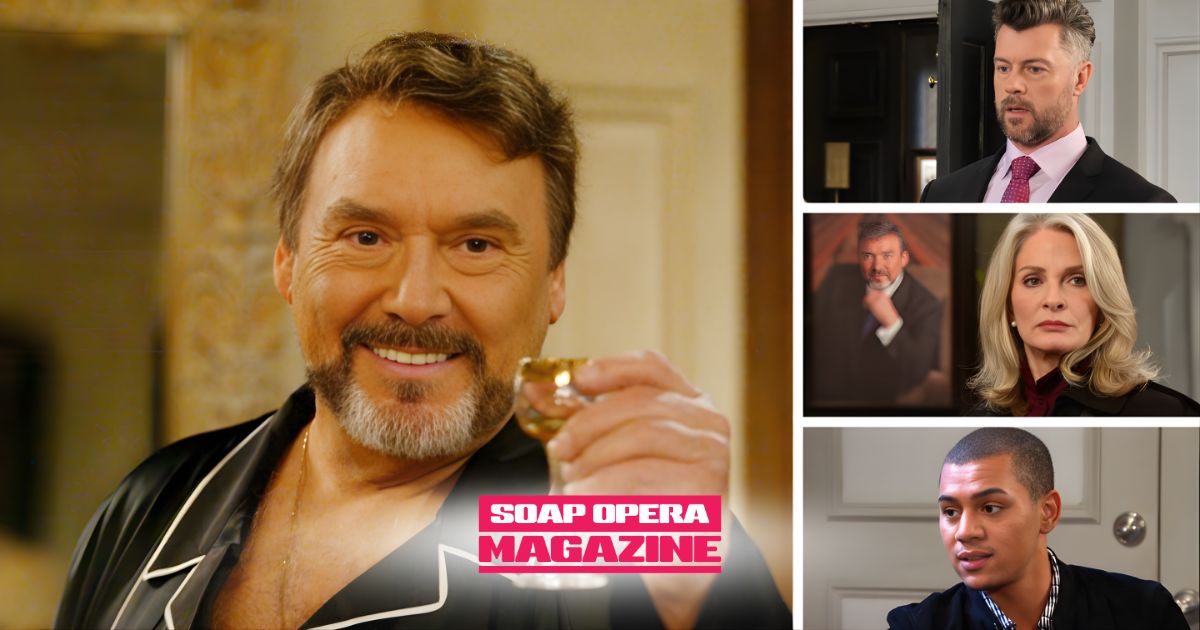 Days of Our Lives Spoilers (DAYS Spoilers, DOOL Spoilers) Stefano DiMera, EJ DiMera, Marlena Evans, Theo Carver