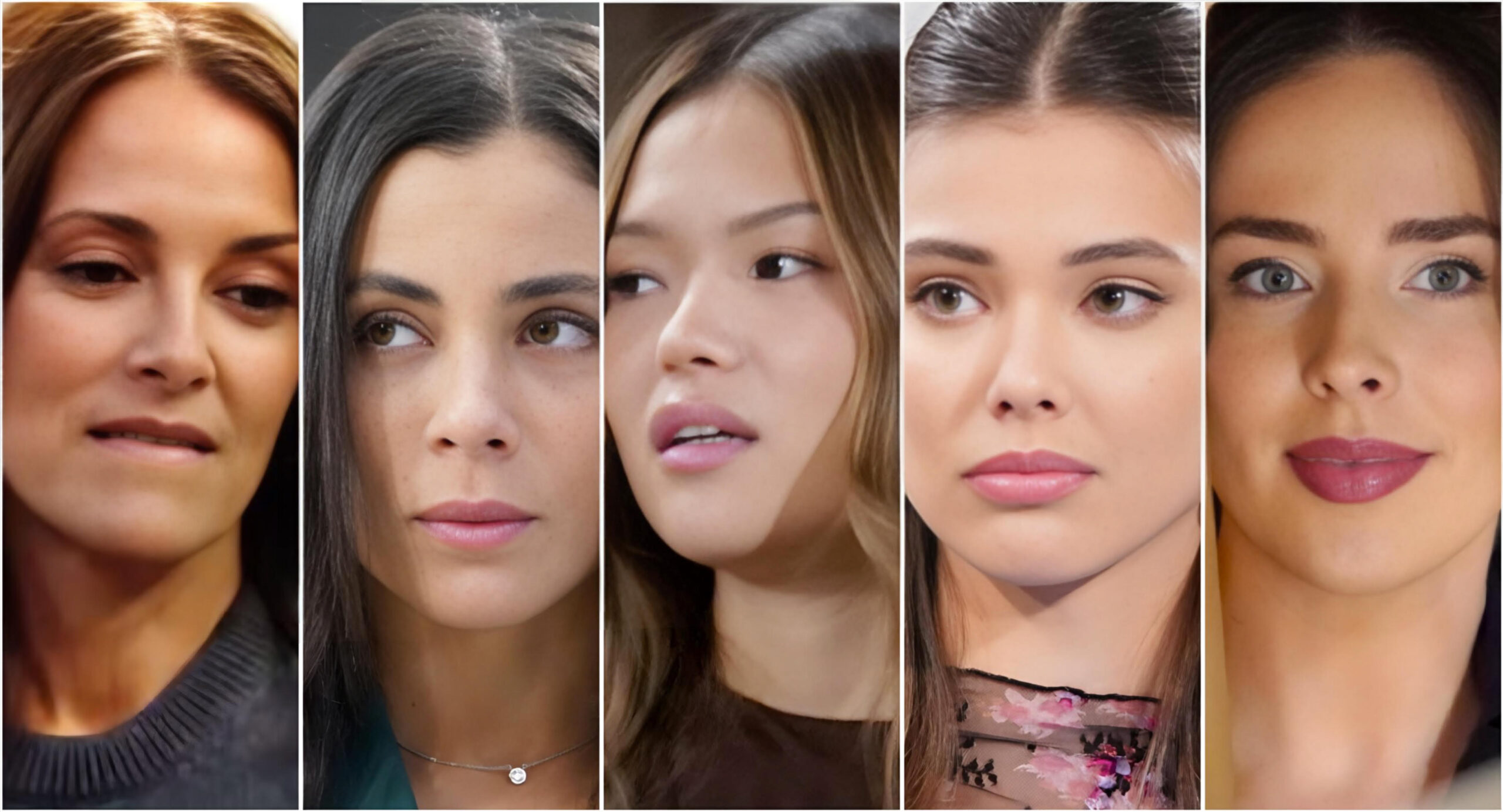 Ivy Forrester, Taylor Hayes, Daphne Rose Walton, Luna Nozawa, Electra Forrester