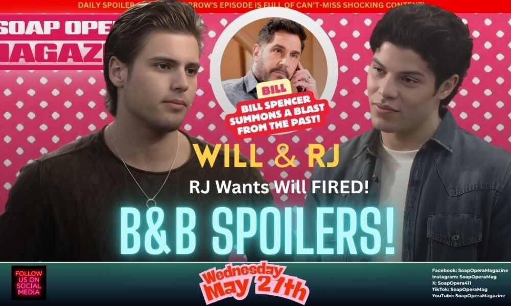 Bold and the Beautiful Spoilers (B&B Spoilers) Bill Spencer May 27