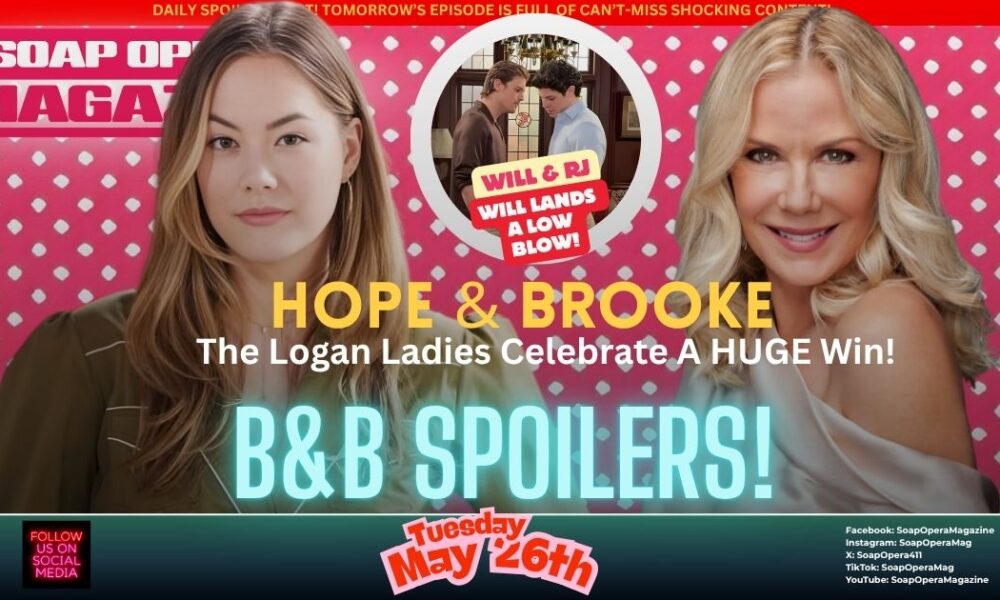 Bold and the Beautiful Spoilers (B&B Spoilers) Brooke Logan May 26