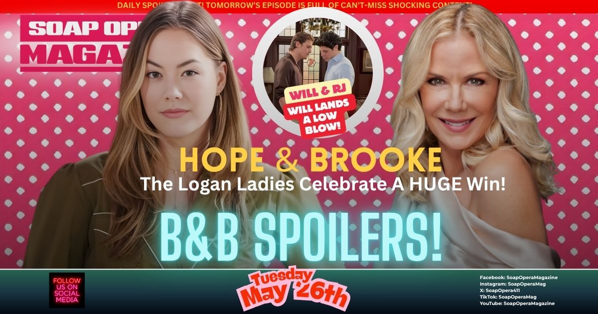 Bold and the Beautiful Spoilers (B&B Spoilers) Brooke Logan May 26