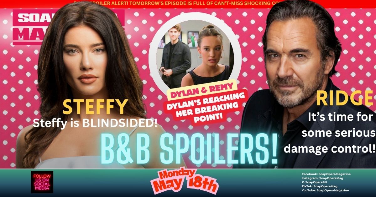 Bold and the Beautiful Spoilers (B&B Spoilers) Steffy Forrester, Ridge Forrester