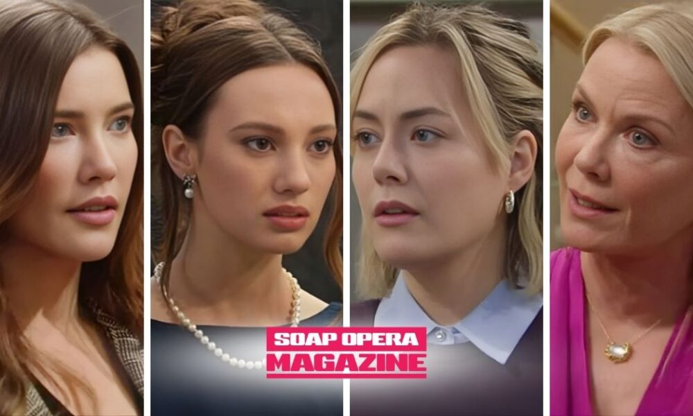 Bold and the Beautiful Spoilers (B&B Spoilers) Steffy Forrester, Melissa Dylan, Hope Logan, Brooke Logan