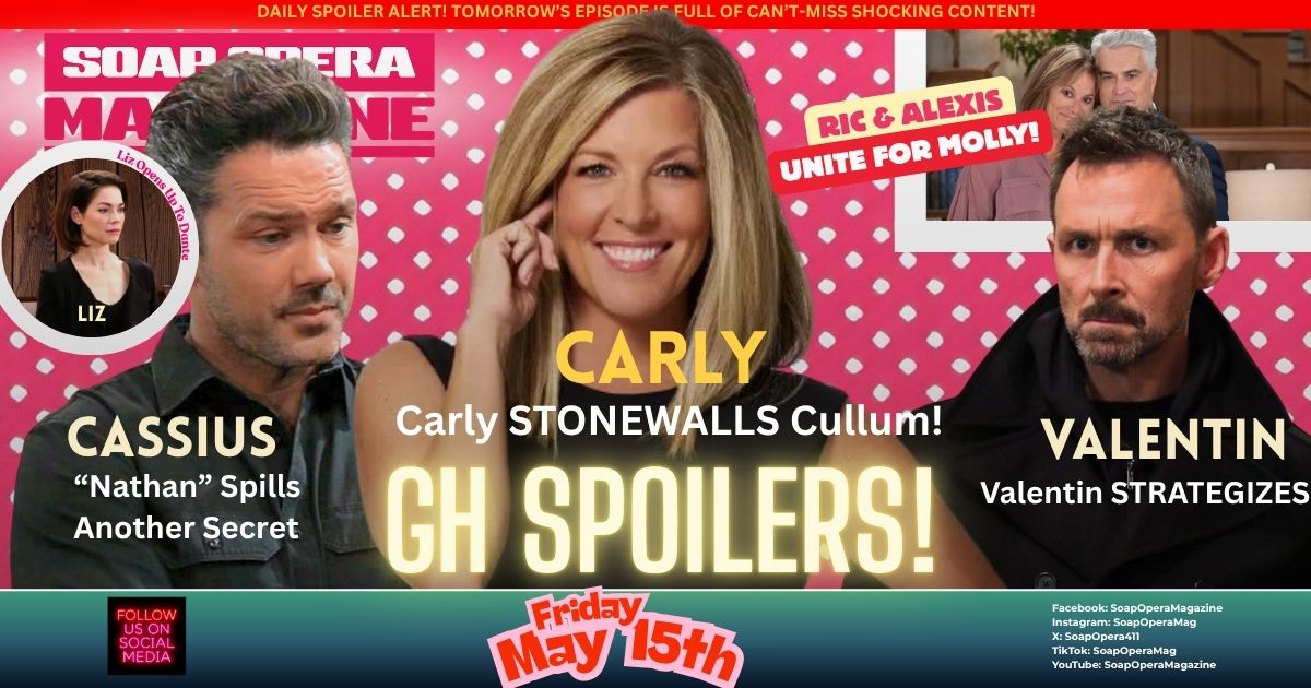 General Hospital Spoilers (GH Spoilers) Carly Spencer