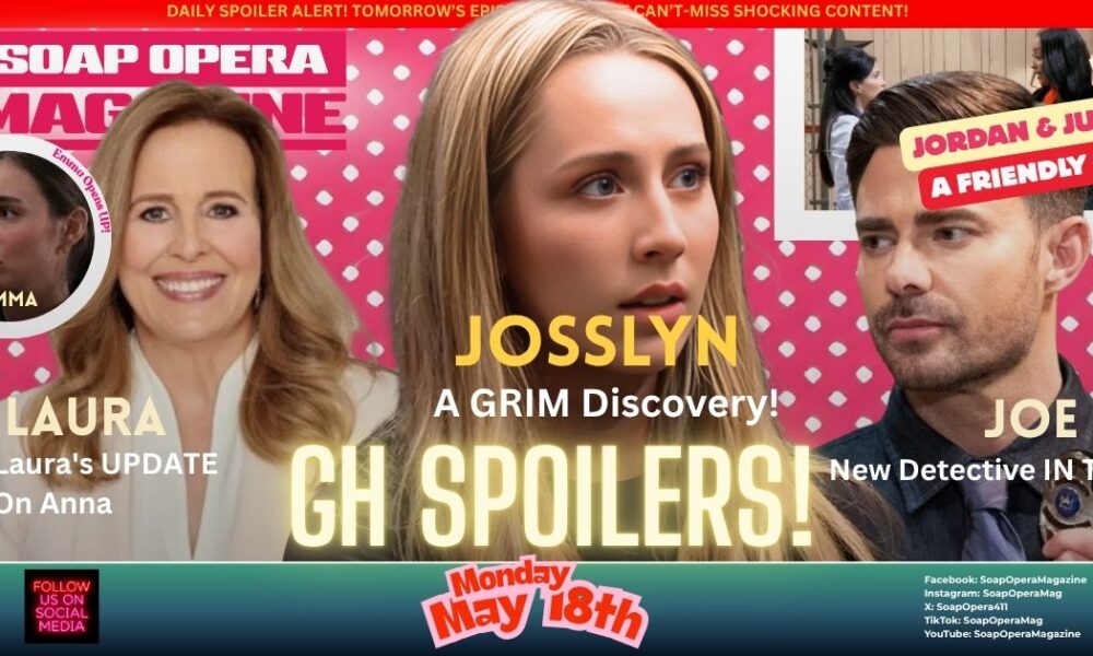 General Hospital Spoilers (GH Spoilers) Josslyn Jacks