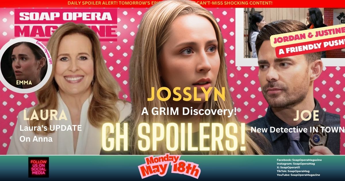 General Hospital Spoilers (GH Spoilers) Josslyn Jacks