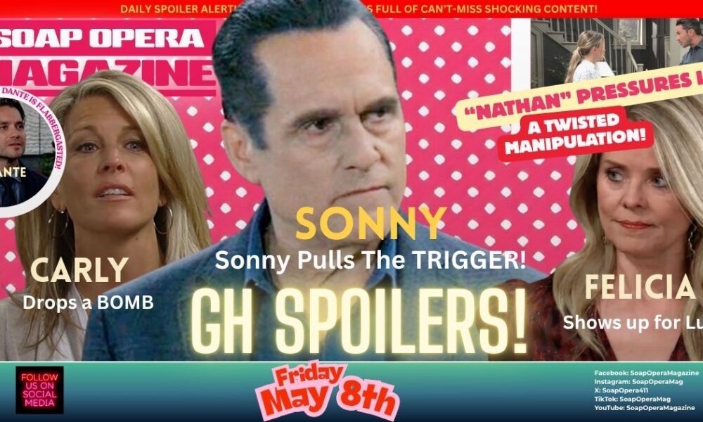 General Hospital Spoilers (GH Spoilers) Sonny Corinthos, Carly Spencer, Felicia Scorpio