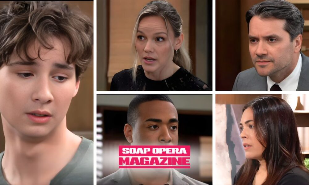 General Hospital Spoilers (GH Spoilers) Rocco Falconeri, Lulu Spencer, Dante Falconeri, Isaiah Ganon, Britt Westbourne