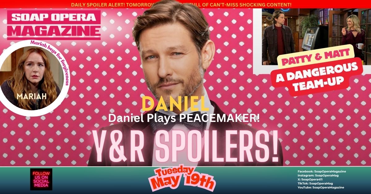 Young and the Restless Spoilers (Y&R Spoilers) Daniel Romalotti