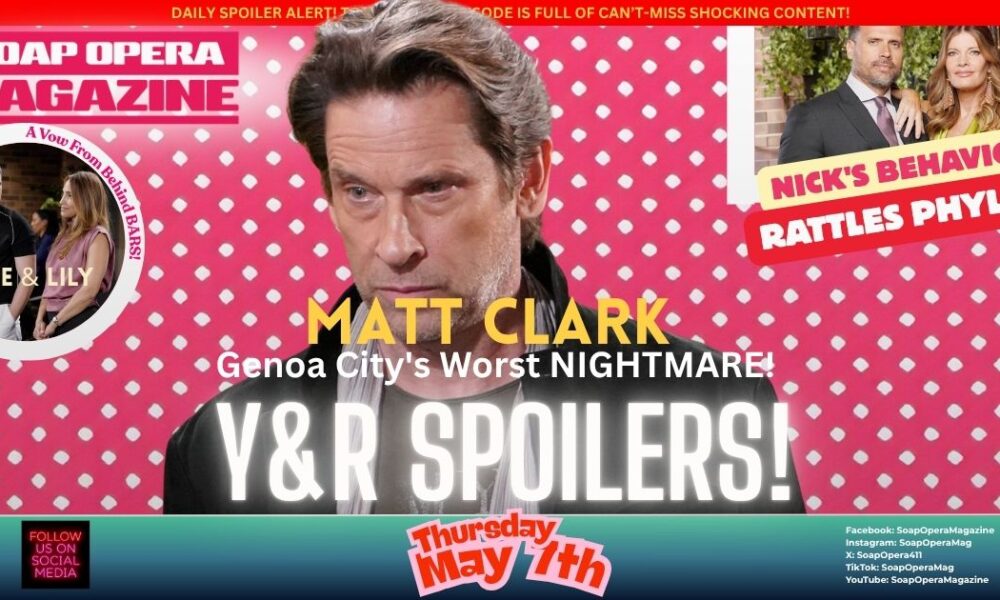 Young and the Restless Spoilers (Y&R Spoilers) Matt Clark, Phyllis Summers, Cane Ashby 2