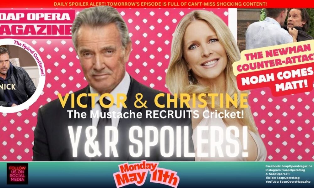 Young and the Restless Spoilers (Y&R Spoilers) Victor Newman, Christine Blair