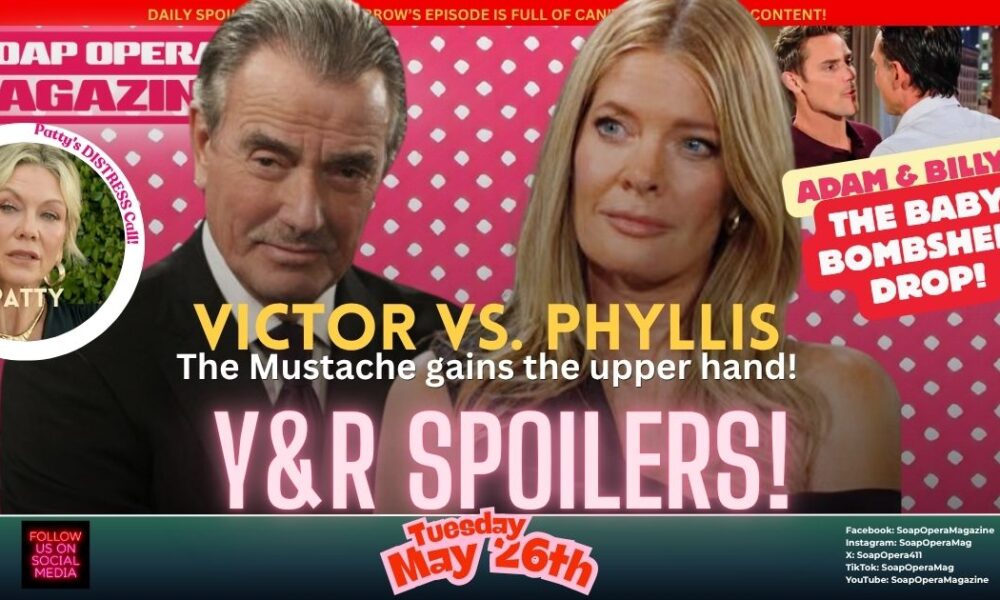 Young and the Restless Spoilers (Y&R Spoilers) Victor Newman May 26