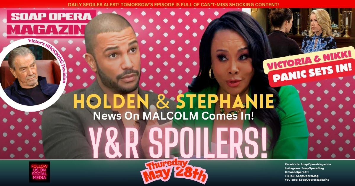 Young and the Restless Spoilers (Y&R Spoilers) Victor Newman May 28