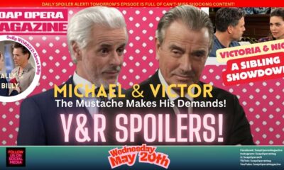 Young and the Restless Spoilers (Y&R Spoilers) Victor Newman, Michael Baldwin