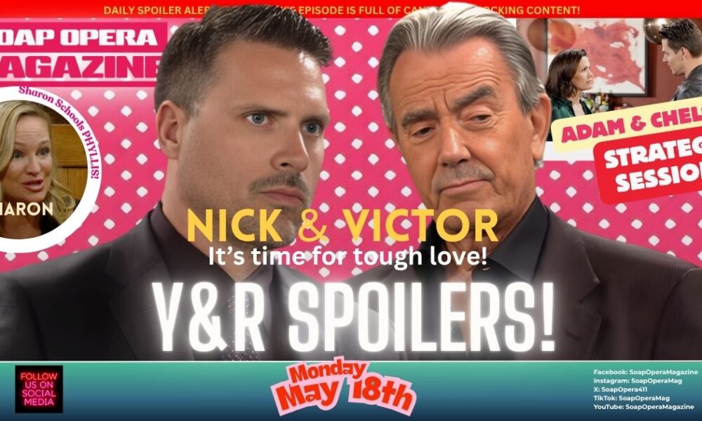 Young and the Restless Spoilers (Y&R Spoilers) Victor Newman, Nick Newman