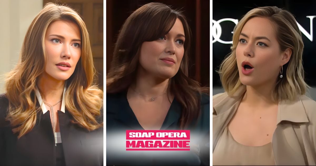 Bold and the Beautiful Spoilers (B&B Spoilers) Steffy Forrester, Fanny Greyson, Hope Logan