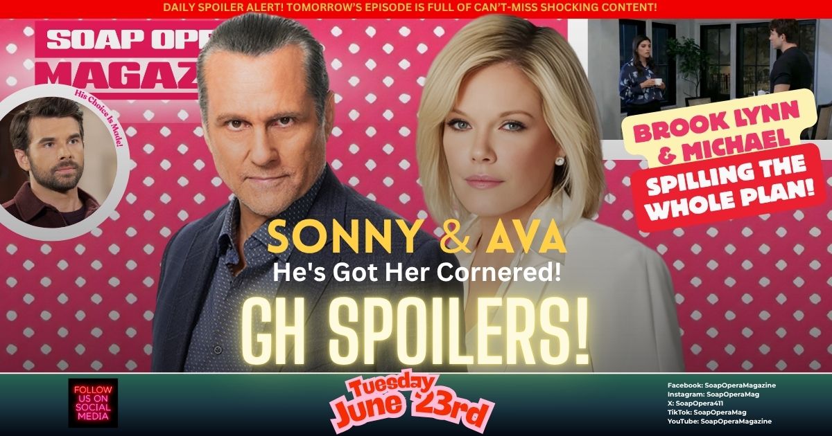 General Hospital Spoilers (GH Spoilers) Ava Jerome June 23