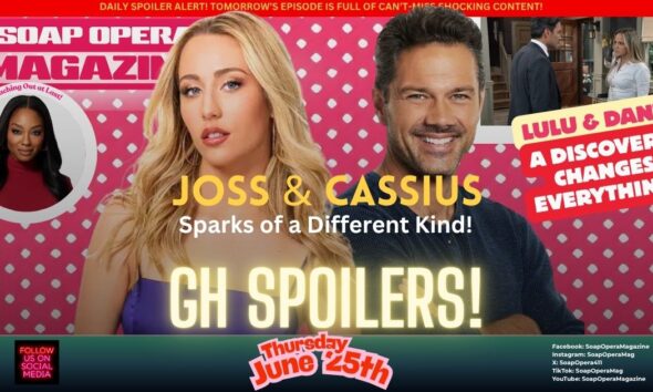 General Hospital Spoilers (GH Spoilers) Josslyn Jacks June 25