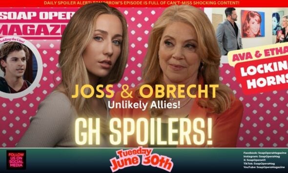 General Hospital Spoilers (GH Spoilers) Josslyn Jacks June 30