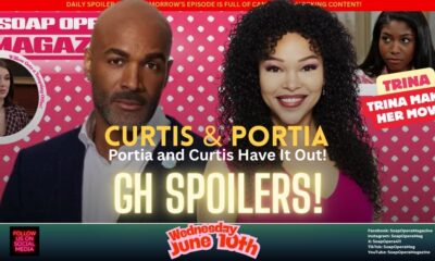 General Hospital Spoilers (GH Spoilers) Portia Robinson, Curtis Ashford June 10