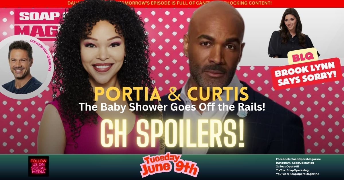 General Hospital Spoilers (GH Spoilers) Portia Robinson June 9