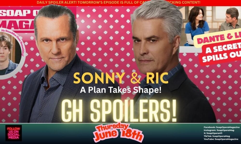 General Hospital Spoilers (GH Spoilers) Sonny CorinthoS June 18