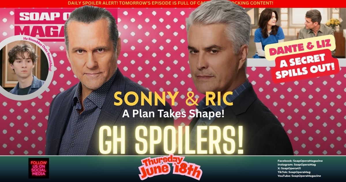 General Hospital Spoilers (GH Spoilers) Sonny CorinthoS June 18