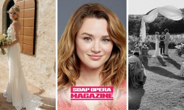 Young and the Restless Spoilers (Y&R Spoilers) Hunter King (Wedding photos by TheKnot)