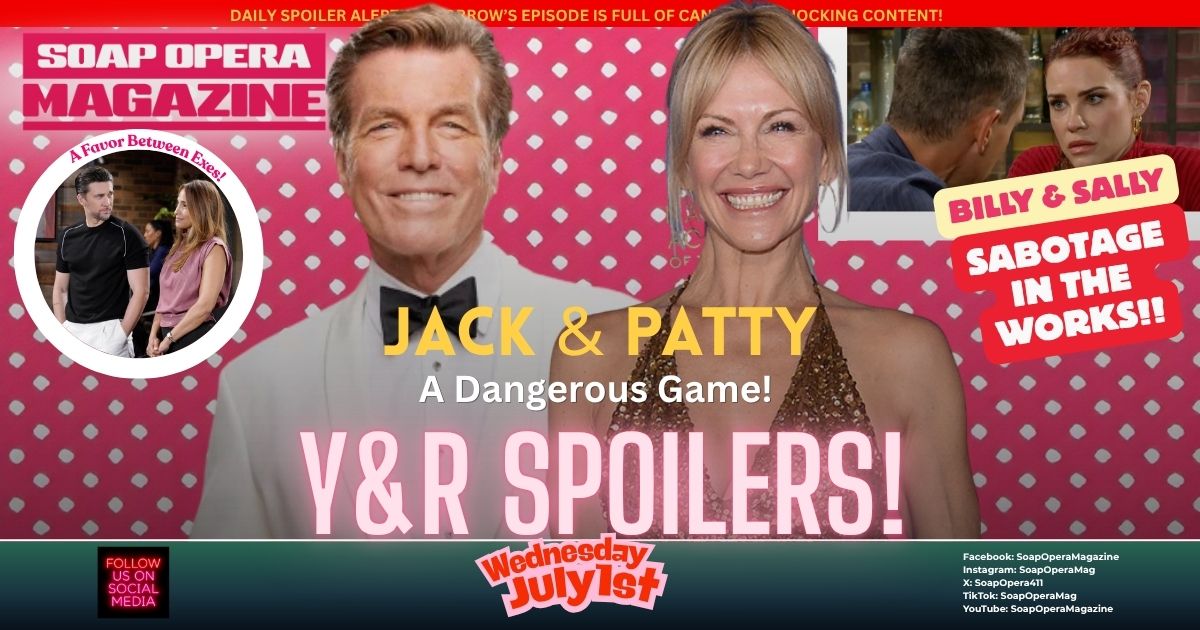 Young and the Restless Spoilers (Y&R Spoilers) Jack Abbott July 1