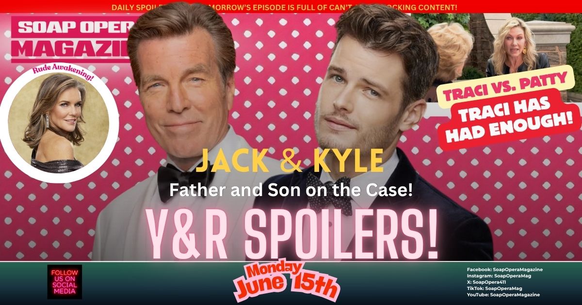 Young and the Restless Spoilers (Y&R Spoilers) Jack Abbott June 15