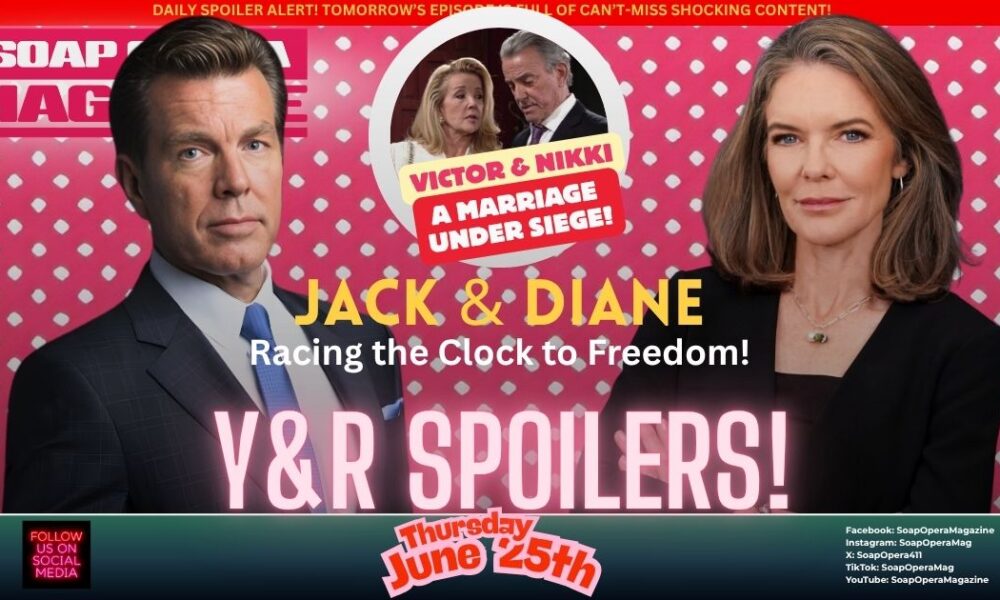 Young and the Restless Spoilers (Y&R Spoilers) Jack Abbott June 25