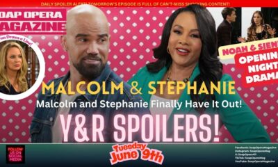 Young and the Restless Spoilers (Y&R Spoilers) Malcolm Winters, Stephanie Simmons June 9