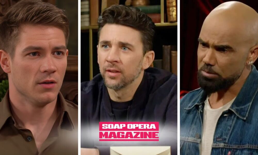 Young and the Restless Spoilers (Y&R Spoilers) Noah Newman, Cane Ashby, Malcolm Winters