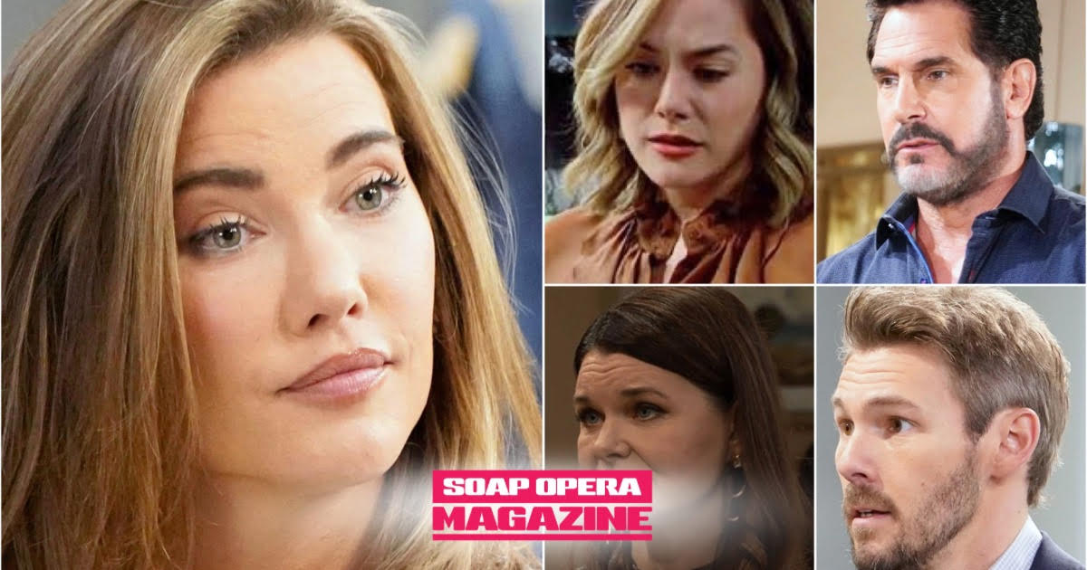 steffy confronts hope logan
