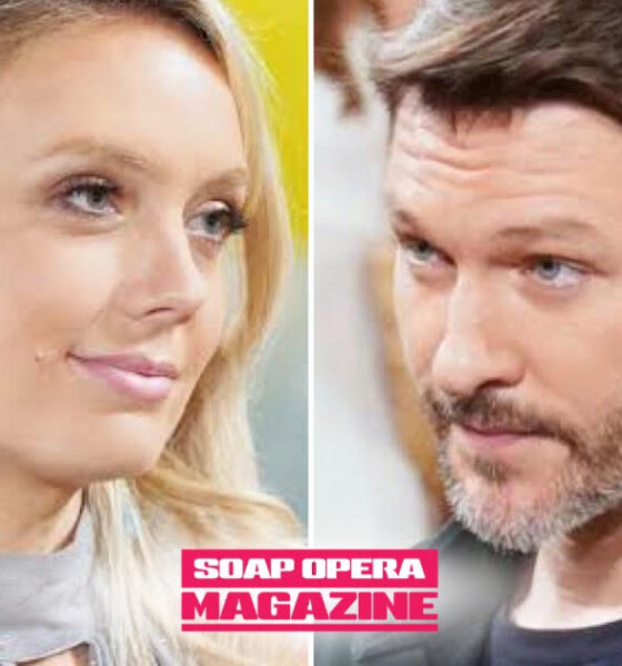 Abby Winters looks torn between comfort and guilt on The Young and the Restless