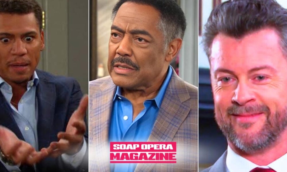 Abe Carver and Theo Carver face off on Days of Our Lives