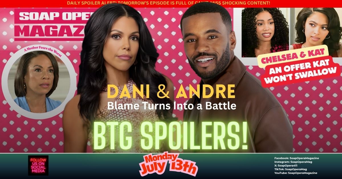 Beyond the Gates Spoilers (BTG Spoilers) Dani Dupree July 13