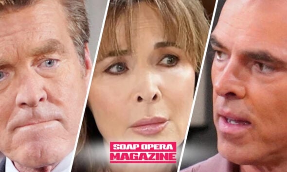 Billy Abbott confronts Jill Abbott over a Chancellor secret on The Young and the Restless