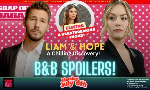Bold and the Beautiful Spoilers (B&B Spoilers) Hope Logan July 6