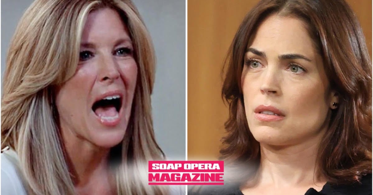 Britt Westbourne faces off with Carly Spencer over Bobbie's apartment on General Hospital