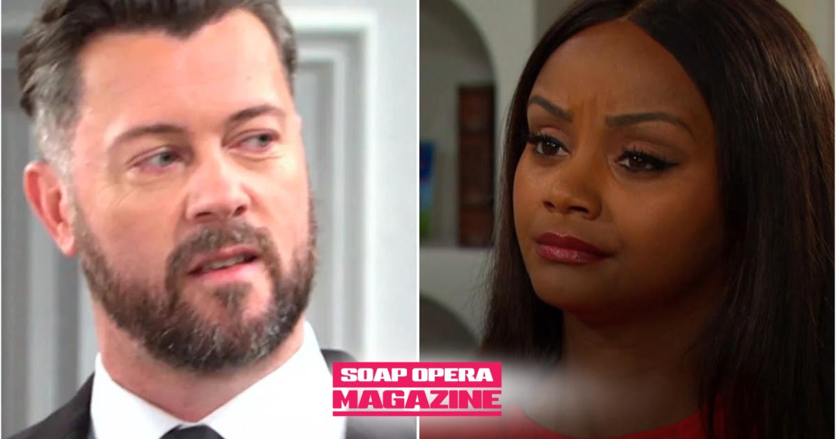 Chanel DiMera looks devastated as the DiMera cover up unravels on Days of Our Lives