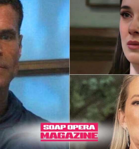 Drew Cain confronts a terrified Willow after his lake rescue on General Hospital