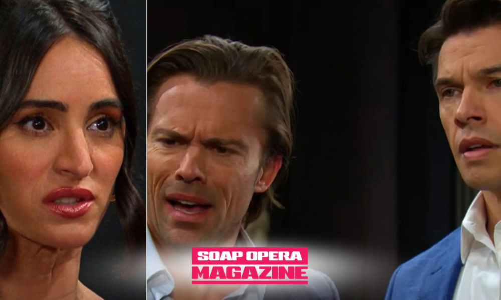Gabi Hernandez stuns Xander and Philip by pulling her Titan bailout on Days of Our Lives