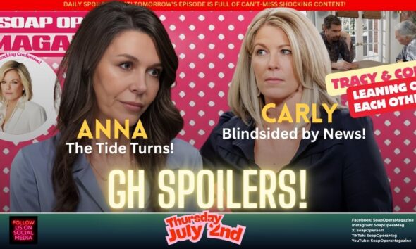General Hospital Spoilers (GH Spoilers) Anna Devane July 2