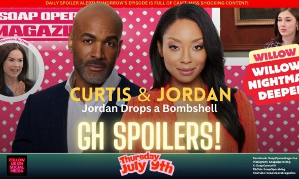 General Hospital Spoilers (GH Spoilers) Jordan Ashford July 9 2